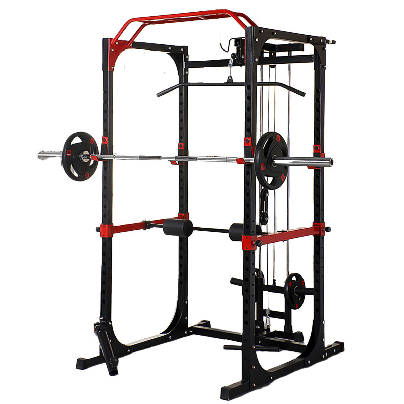Pull Up Bar Grip - قفص الطاقة التجاري رف القرفصاء متعدد
