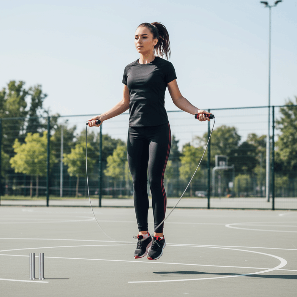 Jump Rope Speed Bearing - حبل قفز قابل للتعديل بمقابض رغوية