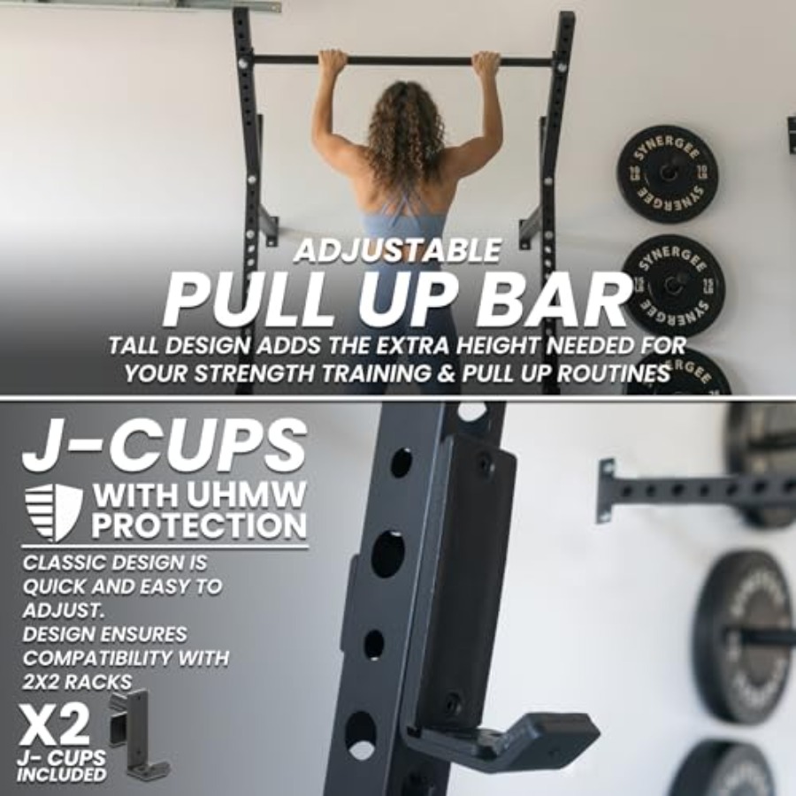 حامل سكوات مثبت على الحائط للا - مراجعة Pull Up Bar Grip وسعره