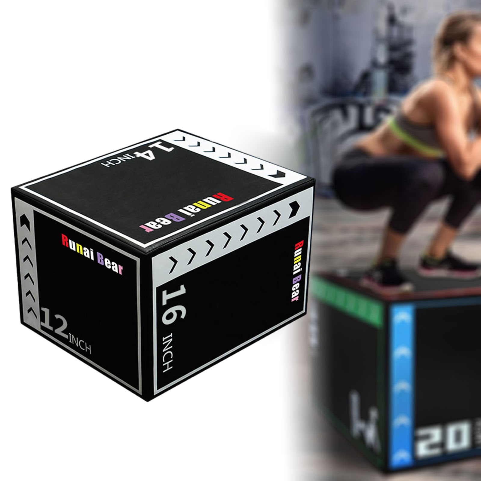 صندوق قفز محمول للتمارين الريا - مراجعة Box Jump Plyo وسعره