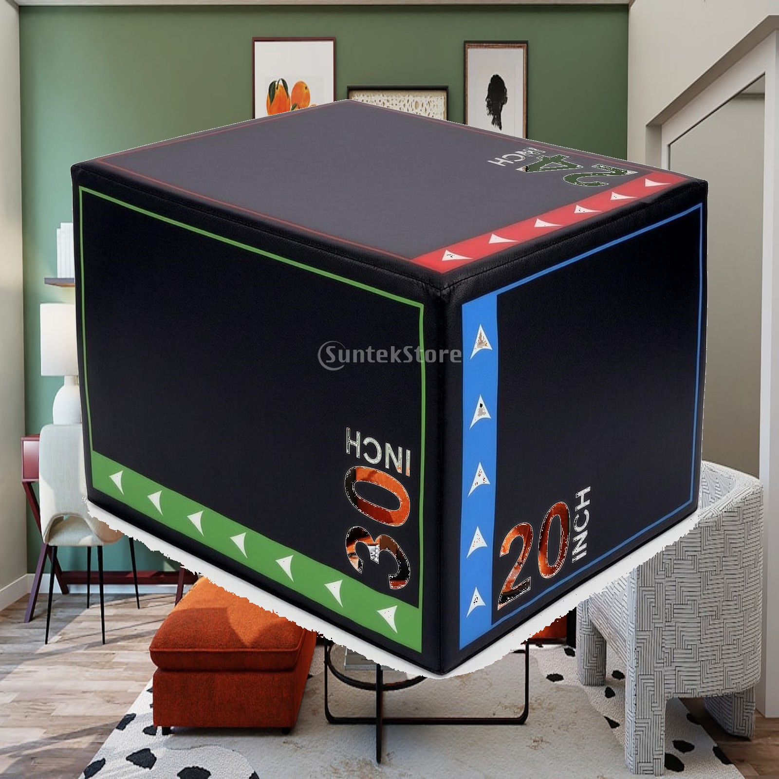 صندوق قفز بليومتري مبطن من الف - مراجعة Box Jump Plyo وسعره