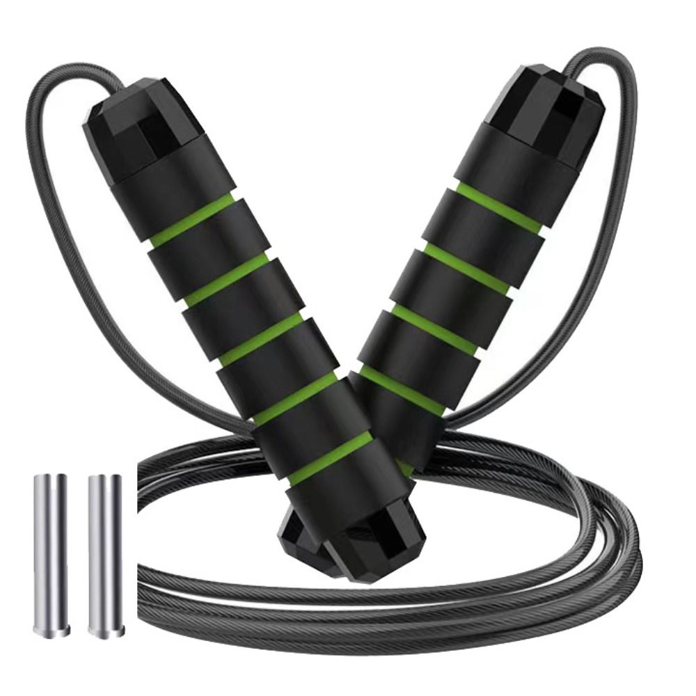حبل قفز قابل للتعديل بمقابض رغ - مراجعة Jump Rope Speed Bearing وسعره